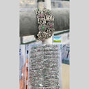 Manisha Jewellery Antique Finish Oxidised Bangle with Elephant Carving