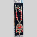 Manisha Jewellery Navratri Oxidised Jewellery Set Antique Silver Necklace & Earrings