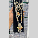 Manisha Navratri Special Oxidised Necklace with Intricate Elephant Carvings