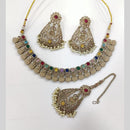 Manisha Jewellery Necklace Set Featuring Austrian  and Crystal Stones
