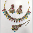 Manisha Jewellery Necklace Set Featuring Austrian  and Crystal Stones