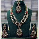 Manisha Jewellery Royal Glow Pota Stone And Pearl Necklace Set