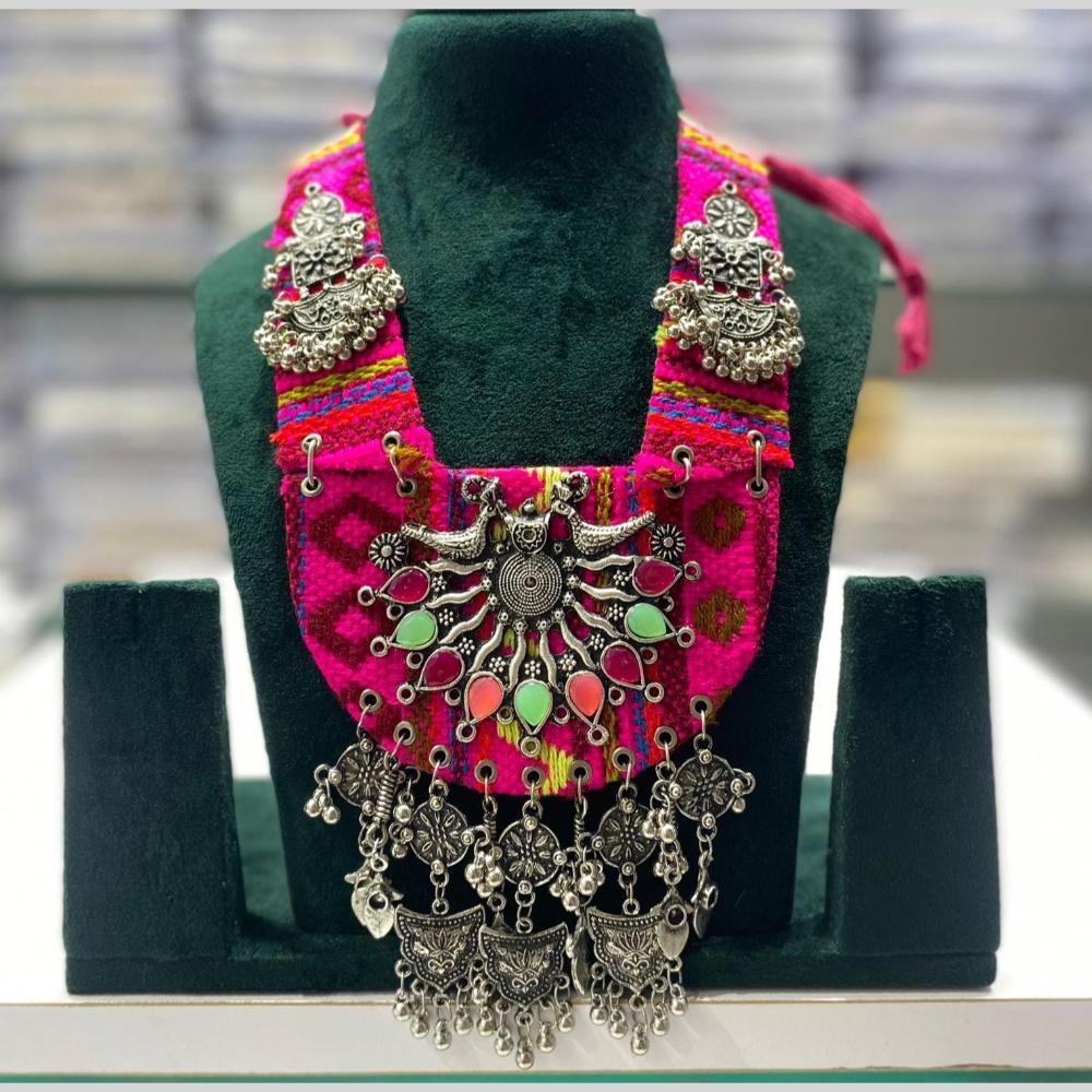 Manisha Jewellery Multicolor Thread Necklace for Bold Looks