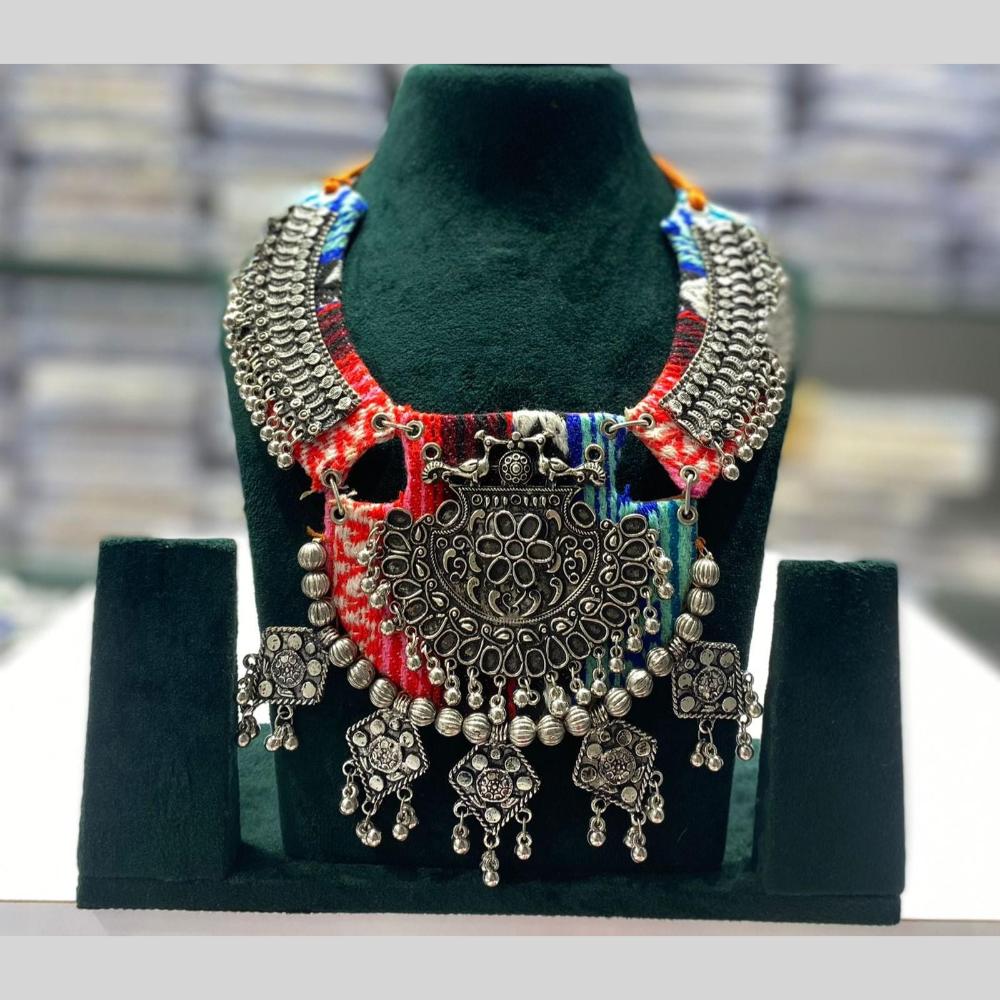 Manisha Jewellery Multicolor Thread Necklace for Bold Looks