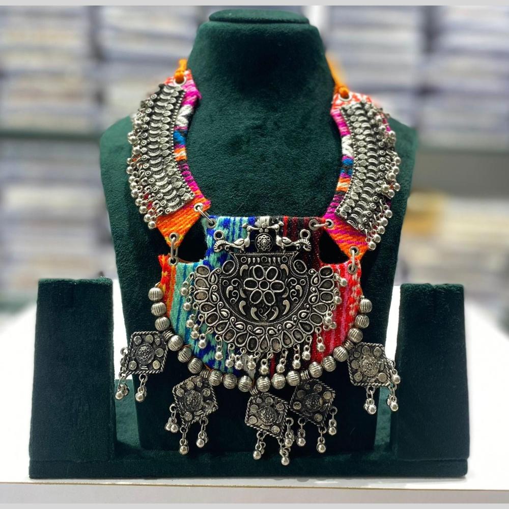 Manisha Jewellery Multicolor Thread Necklace for Bold Looks