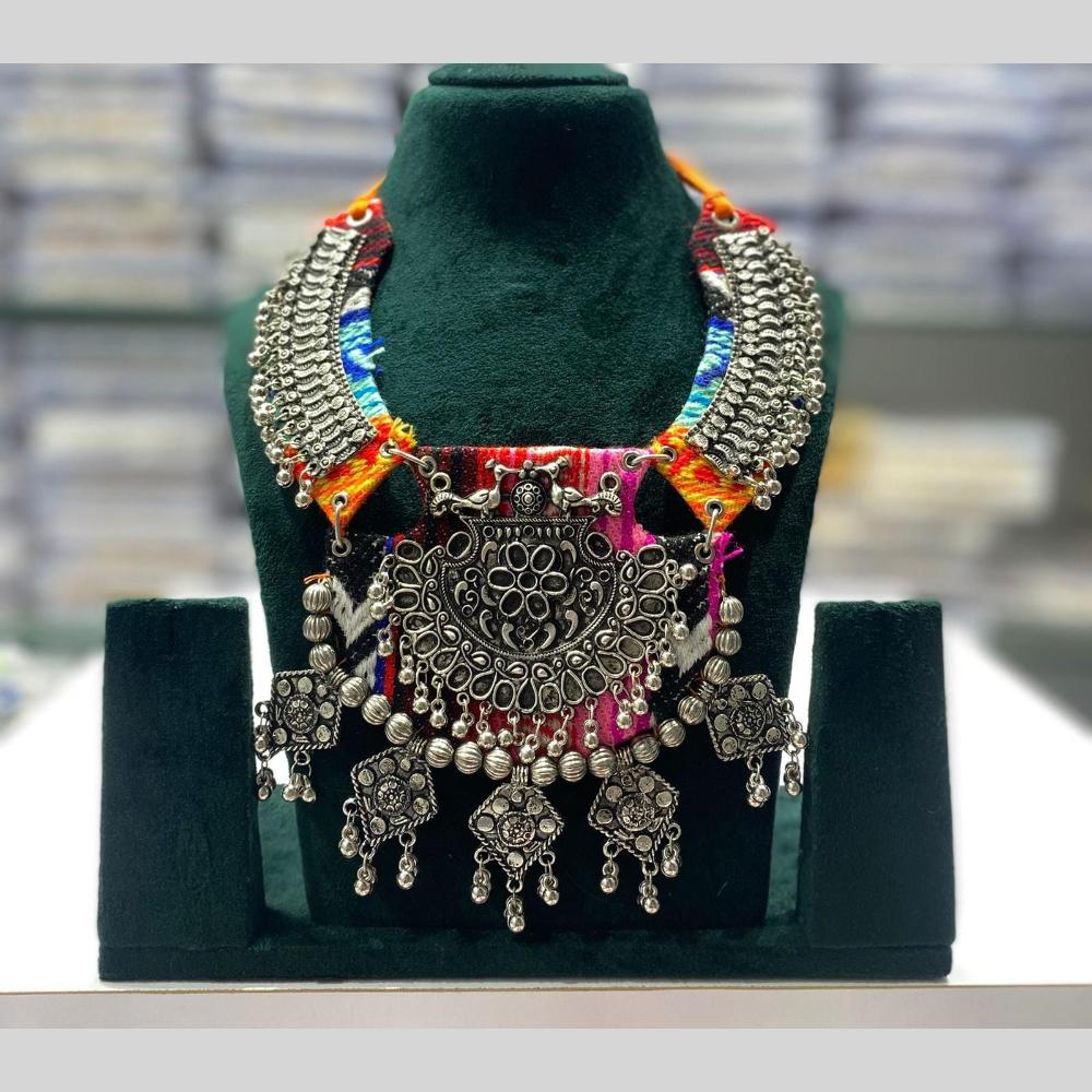 Manisha Jewellery Multicolor Thread Necklace for Bold Looks