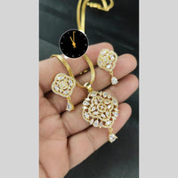 Manisha Jewellery AD Chain Pendant Set for Everyday Elegance