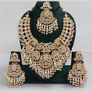 Manisha Jewellery Pota Stone Pearl nd Beads Necklace Set