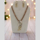 Manisha Jewellery Peacock Inspired Long  Necklace Set