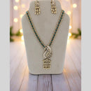 Manisha Jewellery Peacock Inspired Long  Necklace Set