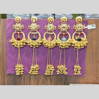Grace in Every Drop Manisha Pota Stone Dangling Earrings
