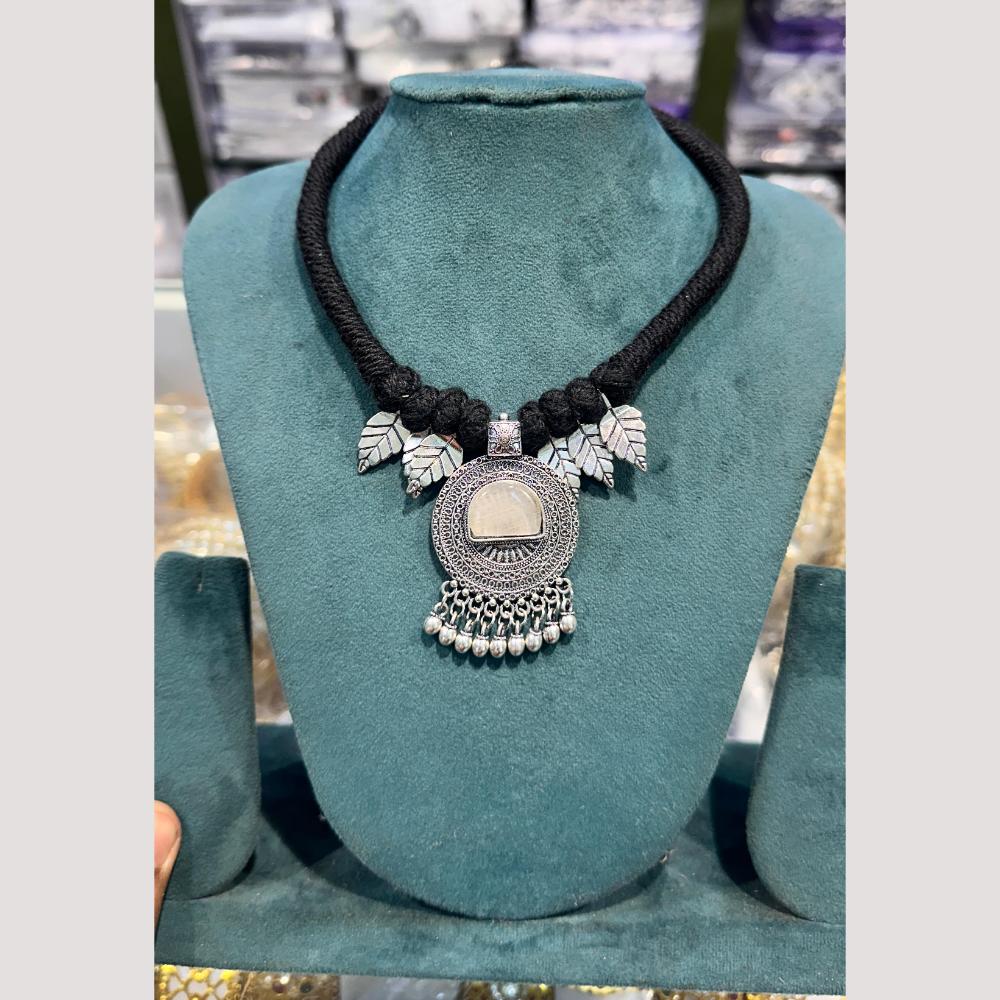 Manisha Jewellery Handcrafted Ethnic Oxidised Necklace Set