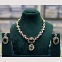 Manisha Jewellery Traditional Elegance Pota Stone Necklace Set
