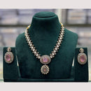 Manisha Jewellery Traditional Elegance Pota Stone Necklace Set