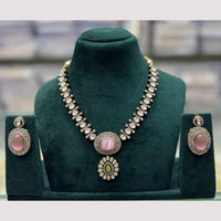 Manisha Jewellery Traditional Elegance Pota Stone Necklace Set