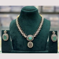 Manisha Jewellery Traditional Elegance Pota Stone Necklace Set
