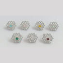 Manisha Jewellery Silver Plated Ring Crystal Stone A Touch Of Everyday Luxury 