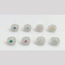 Manisha Jewellery Crystal Elegance Ring Silver Plated Brilliance With A Modern Twist 