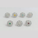 Manisha Jewellery Premium Silver Plated Crystal Ring Radinace And Elegance In One 