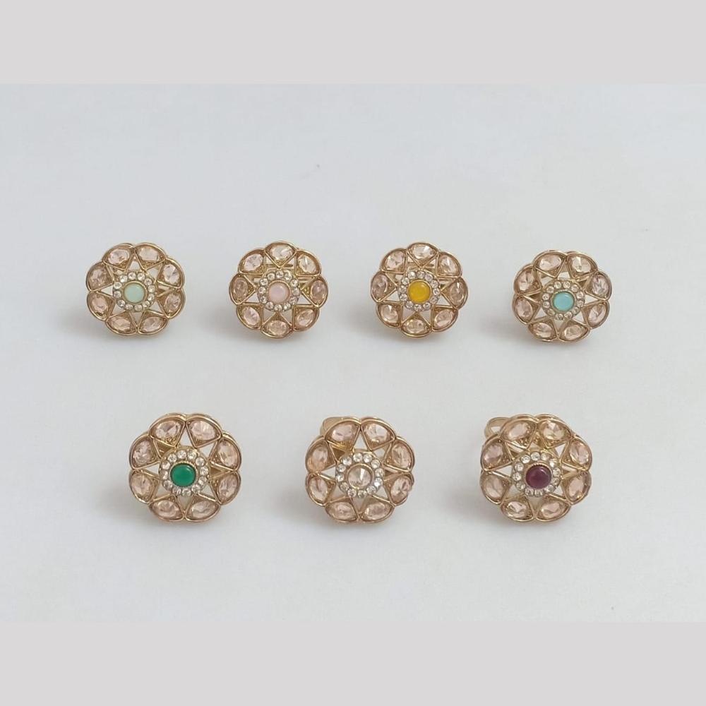Manisha Jewellery Statement Crystal Ring Elegant Shine For Every Occasion 