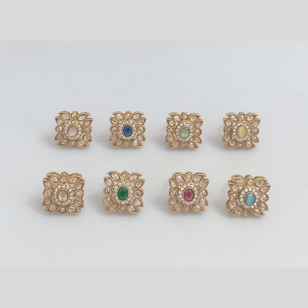 Manisha Jewellery Luxe Crystal Ring Perfect Blend Of Style And Elegance 