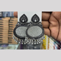 Manisha Jewellery Oxidised Ethnic Dangler Earrings Timeless Beauty In Vintage Silver Finish 