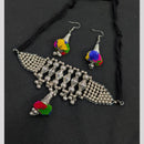 Manisha Jewellery Oxidised Plated Choker Necklace Set Traditional Styling For A Real Indian Look  