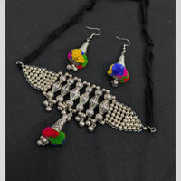 Manisha Jewellery Oxidised Plated Choker Necklace Set Traditional Styling For A Real Indian Look  