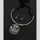 Manisha Jewellery Navratri Elegance Oxidised Necklace Set 