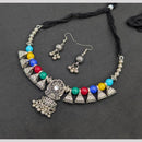 Manisha Jewellery Oxidised Necklace Set Perfect For Indo Western Looks 