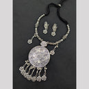Manisha Jewellery Oxidised Necklace Set For Glam Garba Nights 