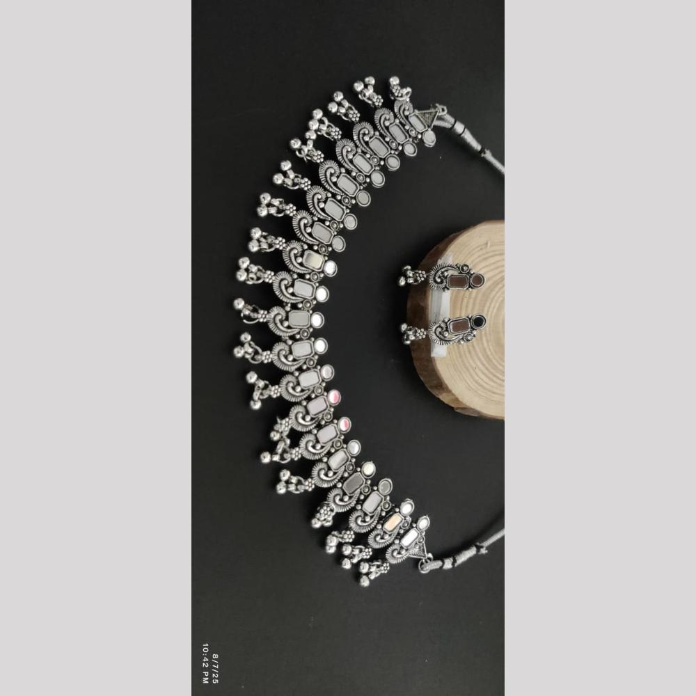Manisha Jewellery Oxidised Necklace Set Perfect For Indo Western Looks