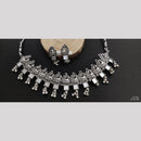 Manisha Jewellery Oxidised Necklace Mirror Stone A Timeless Ethnic Touch 