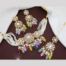 Manisha Jewellery Premium Kundan And Beads Choker Set Royal Charm For the Modern Bride