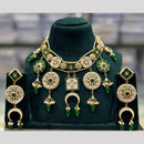 Manisha Jewellery Festive Kundan And Pearl Meenakari Set Elegant Heriloom Jewellery For Grand Occasion