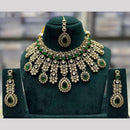 Manisha Jewellery Kundan And Pota Necklace Set Sparkling Tradtional Charm For Celebrations
