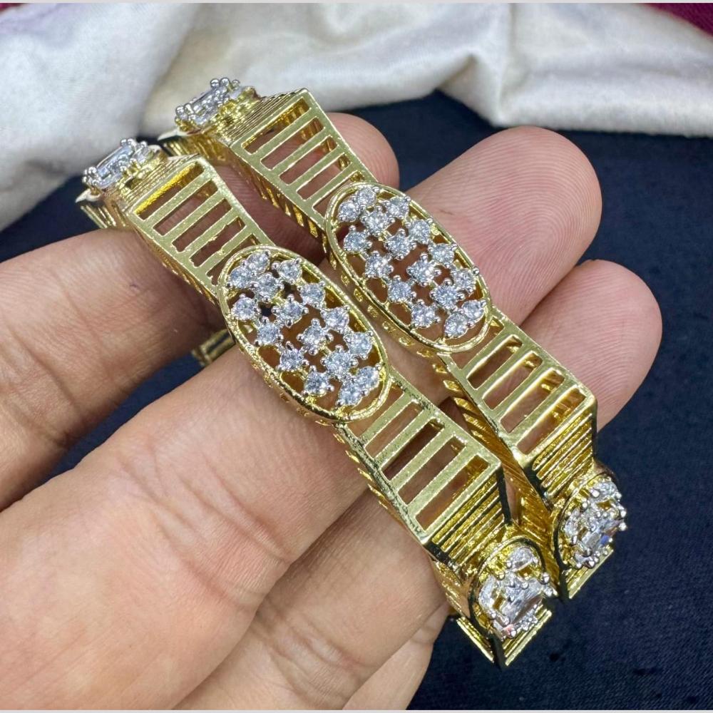 Manisha Jewellery Elegant  Austrain Stone Bangle Set Ideal For Sarees  And Indo Western Wear 