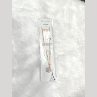 Manisha Jewellery Delicate Turkish Rose Gold Chain Pendent set For Daily And Party Wear