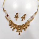 Manisha Jewellery Designer Pota & Pearl Necklace Set For Wedding And Special Occassions