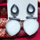Manisha Jewellery Ethnic Pota Stone Oxidised Dangler Earrings