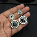 Manisha Jewellery Ethnic Glam Pota Stone Dangler Earrings