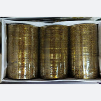 Manisha Jewellery Gold Glitter Bangles Set