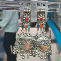 Manisha Jewellery Designer Oxidised Earrings For Navratri And Garba Night