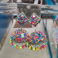 Manisha Jewellery Designer Oxidised Earrings For Navratri And Garba Night