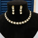 Manisha Jewellery Elegant American Diamond Pendent Chain Necklace Set