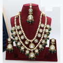 Manisha Jewellery Beautiful Kundan And Beads Long Necklace set