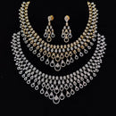 Manisha Jewellery Radiant American Diamond Necklace Set For Special Occassions