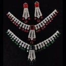 Manisha Jewellery Radiant American Diamond Necklace Set For Special Occassions