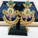 Manisha Jewellery Festive Wear Antique Finish Brass Earrings with Ghungroo Work
