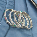 Manisha Jewellery Oxidised Plated Bangles Set For Navratri And Garba Night